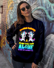 Load image into Gallery viewer, Camping Partners Because Going Crazy Alone Is Just Not As Much Fun Sweatshirt
