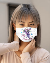 Load image into Gallery viewer, Butterflies Find Joy In The Journey Gift For Daughter Cloth Face Mask

