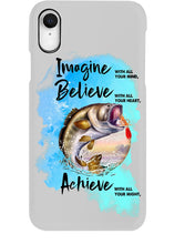 Load image into Gallery viewer, Fishing With All Your Heart Gift For Men Phone case
