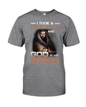 Load image into Gallery viewer, I Took Test And God Is My Father Gift For Family Guys Tee
