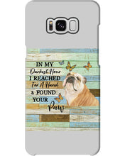 Load image into Gallery viewer, Bulldog In My Darkest Hour Gift For Dog Lovers Phone case
