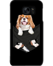 Load image into Gallery viewer, Cavalier King Charles Spaniel In Pocket - Dogs Lovers Gift Phone case
