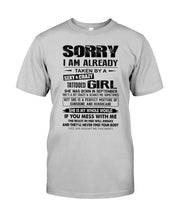 Load image into Gallery viewer, I'm Already Taken By    September Sexy And Crazy Girl For Birthday Gift Guys Tee
