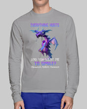 Load image into Gallery viewer, Everything Hurt And You Want Me To Smile Trending Unisex Long Sleeve
