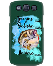Load image into Gallery viewer, Fishing With All Your Heart Gift For Men Phone case
