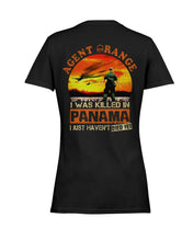 Load image into Gallery viewer, Agent Orange In Panama Historical Gifts Ladies Tee
