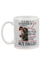 Load image into Gallery viewer, I'm Daughter Of God I Was Born In May My Scars Tell A Story Mug
