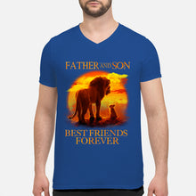 Load image into Gallery viewer, Father And Son Best Friends Forever Gift For Son Guys V-Neck
