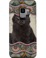 Load image into Gallery viewer, Lovely Phone Case Cute Black Cat Boho Pattern Gift For Cat Lovers Phone case
