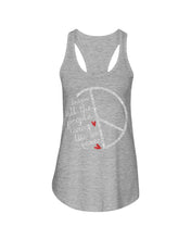 Load image into Gallery viewer, Image All The People Living Life In Peace Custom Design For Friends Ladies Flowy Tank
