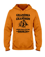 Load image into Gallery viewer, Grandma And Grandson A Bond That Can't Be Broken Custom Design Hoodie
