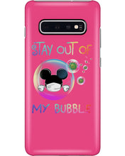 Load image into Gallery viewer, Lovely Phone Case Rainbow Design Stay Out Of My Bubble Gift For Friends Phone case

