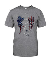 Load image into Gallery viewer, Lovely Coffee Cup Stethoscopes With Wings Gift For Nurse Guys Tee
