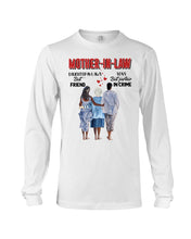 Load image into Gallery viewer, Daughter In Law's Best Friend Son's Best Partner In Crime Gift For Mom In Law Unisex Long Sleeve

