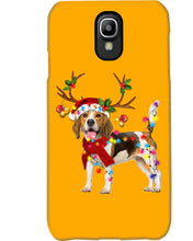 Load image into Gallery viewer, Beagle Gorgeous Reindeer Xmas Lights Gift For Dog Lovers Phone case
