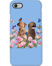 Load image into Gallery viewer, Gift For Dog LoversChesapeake Bay Retriever With Peonies Phone case
