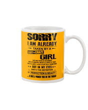 Load image into Gallery viewer, I'm Already Taken By A Sexy And Crazy Girl She Was Born In December Mug
