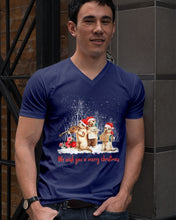 Load image into Gallery viewer, Cats We Wish You A Merry Christmas Gift For Cat Lovers Guys V-Neck
