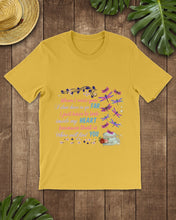 Load image into Gallery viewer, Butterflies When I Miss You I Just Have To Look Inside My Heart Gift For Lover Guys Tee
