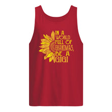 Load image into Gallery viewer, Be A GiGi Sunflowers Gift For Gigi Unisex Tank Top
