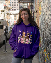 Load image into Gallery viewer, Gift For Dog LoversChesapeake Bay Retriever With Peonies Hoodie
