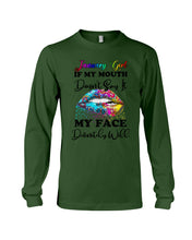 Load image into Gallery viewer, January Girl My Face Definitely Will Say It Trending For Birthday Gift Unisex Long Sleeve
