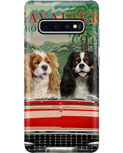 Load image into Gallery viewer, Cavalier Happy Holiday Gift For Dog Lovers Phone case
