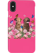 Load image into Gallery viewer, Gift For Dog LoversChesapeake Bay Retriever With Peonies Phone case
