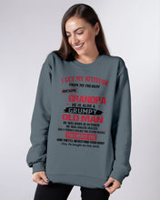 Load image into Gallery viewer, I Get My Attitude From My Freakin' Awesome Grandpa Who Was Born In October Sweatshirt
