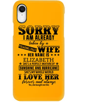 Load image into Gallery viewer, Gift For Husband I Love Here Forever And Always Phone case
