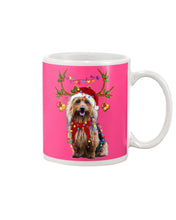 Load image into Gallery viewer, Australian Terrier Gorgeous Reindeer Christmas Gift For Dog Lovers Mug
