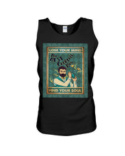 Load image into Gallery viewer, Lose Your Mind Find Your Soul Gift For Bartender Unisex Tank Top
