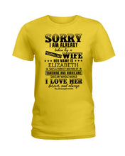 Load image into Gallery viewer, Gift For Husband I Love Here Forever And Always Ladies Tee
