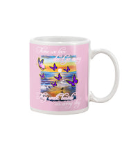 Load image into Gallery viewer, Butterfly Sunset On Beach Those We Love Don't Go Away Gift For Lover Mug
