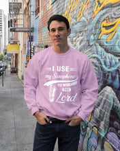 Load image into Gallery viewer, I Use My Saxophone To Worship The Lord Custom Design Sweatshirt
