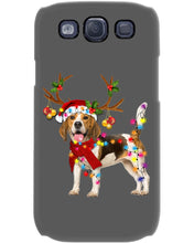 Load image into Gallery viewer, Beagle Gorgeous Reindeer Xmas Lights Gift For Dog Lovers Phone case
