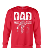 Load image into Gallery viewer, Daughter's Best Friend Son's Partner In Crime Special Custom Design Sweatshirt
