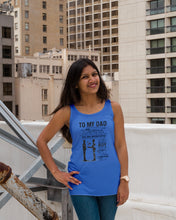 Load image into Gallery viewer, Giving For  Dad Let You Know You're Appreciated  Custom Design Ladies Flowy Tank
