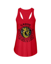 Load image into Gallery viewer, Gift For Cassie Girl The Soul Of A Mermaid Ladies Flowy Tank
