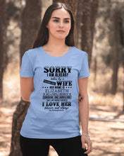 Load image into Gallery viewer, Gift For Husband I Love Here Forever And Always Ladies Tee
