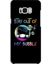 Load image into Gallery viewer, Lovely Phone Case Rainbow Design Stay Out Of My Bubble Gift For Friends Phone case
