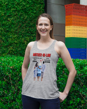 Load image into Gallery viewer, Daughter In Law's Best Friend Son's Best Partner In Crime Gift For Mom In Law Ladies Flowy Tank
