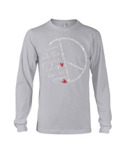 Load image into Gallery viewer, Image All The People Living Life In Peace Custom Design For Friends Unisex Long Sleeve
