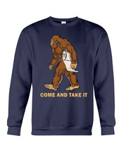 Load image into Gallery viewer, Bigfoot Come And Take It Simple Custom Design Sweatshirt
