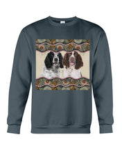 Load image into Gallery viewer, Lovley Phone Case Two Dogs Gift For English Springer Spaniel Lovers Sweatshirt
