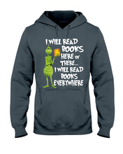 Load image into Gallery viewer, I’ll Read Book Everywhere Great Gift For Book Lovers Hoodie
