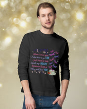 Load image into Gallery viewer, Butterflies When I Miss You I Just Have To Look Inside My Heart Gift For Lover Unisex Long Sleeve
