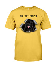 Load image into Gallery viewer, Labrador Retriever Six Feet People Unique Custom Design For Dog Lovers Guys Tee
