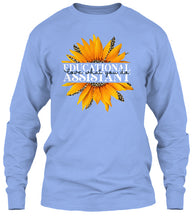 Load image into Gallery viewer, Educational Assistant Sunflower  Unique Custom Design  For Personalized Job Gift Unisex Long Sleeve
