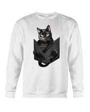 Load image into Gallery viewer, Cat In Your Front Pocket Perfect Gift For Friends Who Loves Cat Sweatshirt
